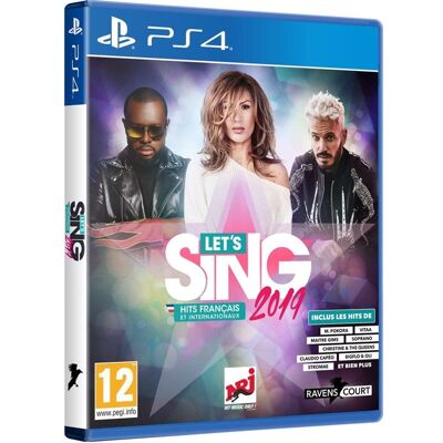PLAION Let's Sing 2019 (French Edition) - Sony PlayStation 4 - Musik - PEGI 12 PLAION Let's Sing 2019 (French Edition) - Sony PlayStation 4 - Musik - PEGI 12