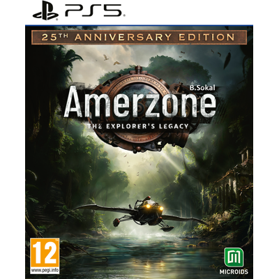 Microids Amerzone Remake: The Explorer's Legacy (25th Anniversary Edition) - Sony PlayStation 5 - Abenteuer - PEGI 12 Microids Amerzone Remake: The Explorer's Legacy (25th Anniversary Edition) - Sony PlayStation 5 - Abenteuer - PEGI 12