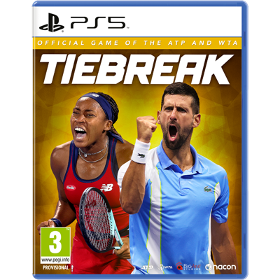 NACON Tiebreak: The Official Game of the ATP and WTA - Sony PlayStation 5 - Sport - PEGI 3 NACON Tiebreak: The Official Game of the ATP and WTA - Sony PlayStation 5 - Sport - PEGI 3