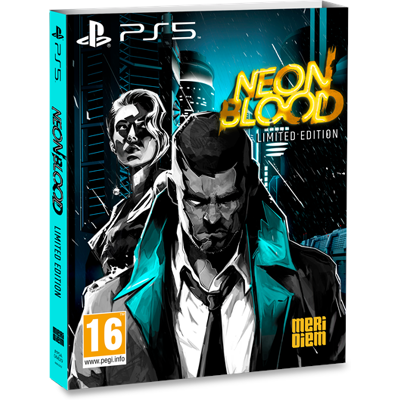 Meridiem Games Neon Blood (Limited Edition) - Sony PlayStation 5 - RPG - PEGI 16 Meridiem Games Neon Blood (Limited Edition) - Sony PlayStation 5 - RPG - PEGI 16