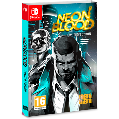 Meridiem Games Neon Blood (Limited Edition) - Nintendo Switch - RPG - PEGI 16 Meridiem Games Neon Blood (Limited Edition) - Nintendo Switch - RPG - PEGI 16