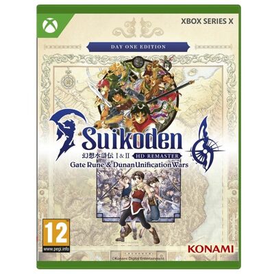 Konami Suikoden I II HD Remaster Gate Rune and Dunan Unification Wars Day One Edition - Microsoft Xbox Series X - RPG - PEGI 12 Konami Suikoden I II HD Remaster Gate Rune and Dunan Unification Wars Day One Edition - Microsoft Xbox Series X - RPG - PEGI 12