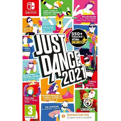 Ubisoft Just Dance 2021 (Code in a Box) - Nintendo Switch - Musik - PEGI 3 Ubisoft Just Dance 2021 (Code in a Box) - Nintendo Switch - Musik - PEGI 3