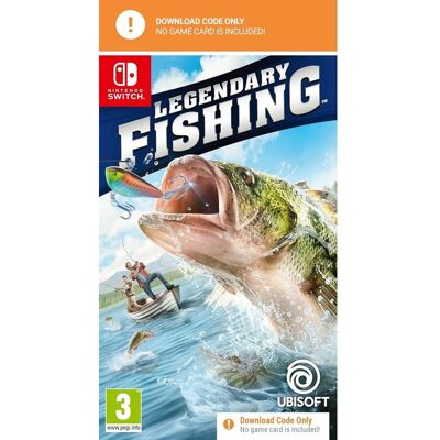 Ubisoft Legendary Fishing (Code in a Box) - Nintendo Switch - Simulator - PEGI 3 Ubisoft Legendary Fishing (Code in a Box) - Nintendo Switch - Simulator - PEGI 3