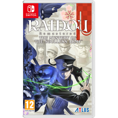 Sega RAIDOU Remastered: The Mystery of the Soulless Army - Nintendo Switch - RPG - PEGI 12 Sega RAIDOU Remastered: The Mystery of the Soulless Army - Nintendo Switch - RPG - PEGI 12