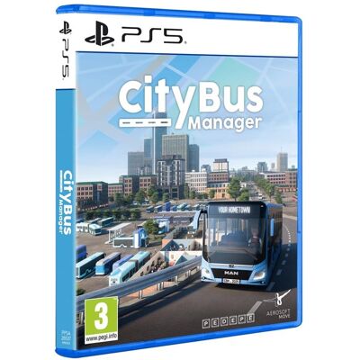 aerosoft City Bus Manager - Sony PlayStation 5 - Simulator - PEGI 3 aerosoft City Bus Manager - Sony PlayStation 5 - Simulator - PEGI 3
