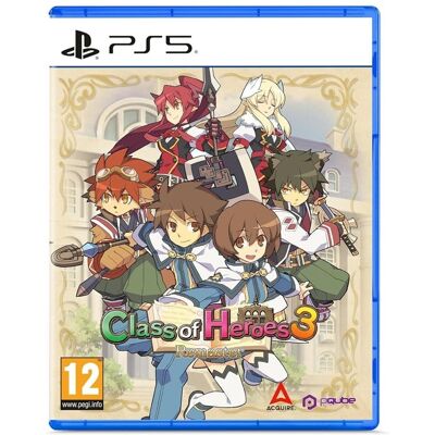 PQUBE Class of Heroes 3 Remaster - Sony PlayStation 5 - RPG - PEGI 12 PQUBE Class of Heroes 3 Remaster - Sony PlayStation 5 - RPG - PEGI 12