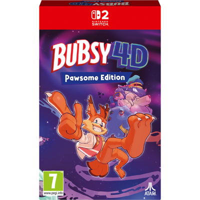 Atari Bubsy 4D (Pawsome Edition) - Nintendo Switch 2 - Plattform - PEGI 7 Atari Bubsy 4D (Pawsome Edition) - Nintendo Switch 2 - Plattform - PEGI 7