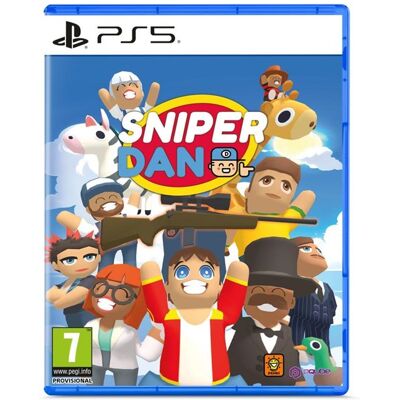 PQUBE Sniper Dan - Sony PlayStation 5 - Shooter - PEGI 7 PQUBE Sniper Dan - Sony PlayStation 5 - Shooter - PEGI 7