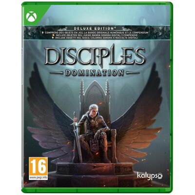Kalypso Media Disciples: Domination (Deluxe Edition) - Microsoft Xbox Series X - Strategie - PEGI 16 Kalypso Media Disciples: Domination (Deluxe Edition) - Microsoft Xbox Series X - Strategie - PEGI 16