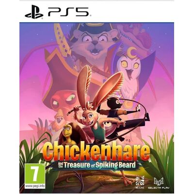 Selecta Play Chickenhare and the treasure of Spiking-Beard - Sony PlayStation 5 - Platformer - PEGI 7 Selecta Play Chickenhare and the treasure of Spiking-Beard - Sony PlayStation 5 - Platformer - PEGI 7