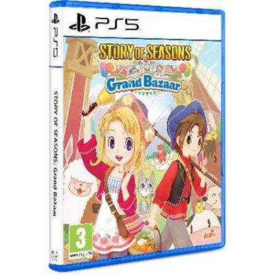 Marvelous Story of Seasons Grand Bazaar - Sony PlayStation 5 - RPG - PEGI 3 Marvelous Story of Seasons Grand Bazaar - Sony PlayStation 5 - RPG - PEGI 3