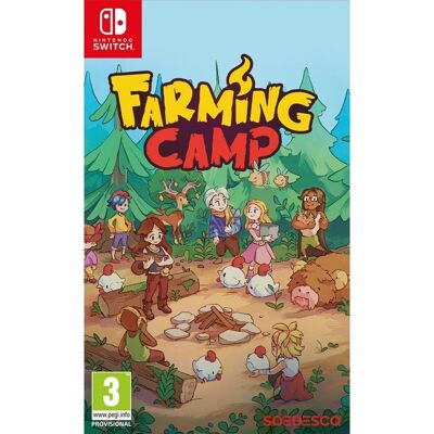 SOEDESCO Farming Camp - Nintendo Switch - Simulator - PEGI 3 SOEDESCO Farming Camp - Nintendo Switch - Simulator - PEGI 3