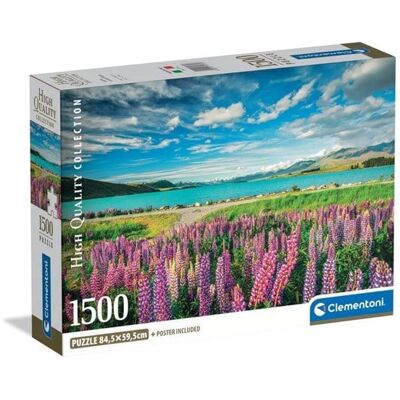 Clementoni Lupins at Lake Tekapo (1500) Clementoni Lupins at Lake Tekapo (1500)