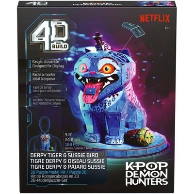 K POP Demon Hunters Build Derpy 4D Puzzles K POP Demon Hunters Build Derpy 4D Puzzles