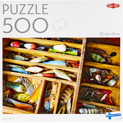 Tactic 500 pcs puzzle Anglers Archive Tactic 500 pcs puzzle Anglers Archive