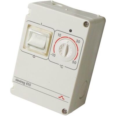 DEVI - DEVIreg610 - IP44 - 230V - thermostat DEVI - DEVIreg610 - IP44 - 230V - thermostat