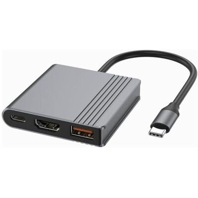 Gembird 3-Port USB-C USB-Hubs - USB 32 - 3 - Grau Gembird 3-Port USB-C USB-Hubs - USB 32 - 3 - Grau