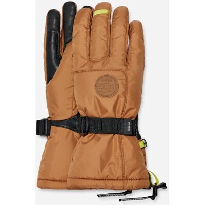 UGG® Shasta Gauntlet Handschuhe für Herren in Brown, Größe L, Recycelte Materialien/Wasserabweisend UGG® Shasta Gauntlet Handschuhe für Herren in Brown, Größe L, Recycelte Materialien/Wasserabweisend
