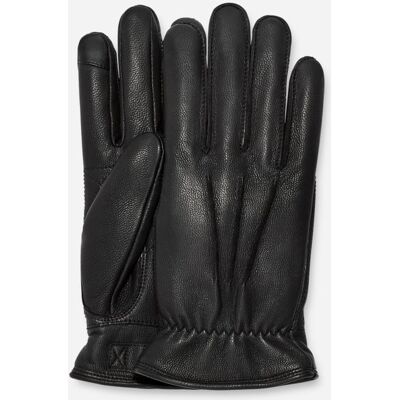 UGG® Lederhandschuhe mit drei Nähten für Herren in Black, Größe L UGG® Lederhandschuhe mit drei Nähten für Herren in Black, Größe L
