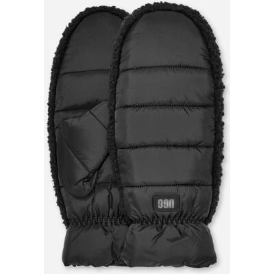 Fäustlinge aus UGG®fluff für Damen in Black, Größe S/M, Nylon/Recycelte Materialien Fäustlinge aus UGG®fluff für Damen in Black, Größe S/M, Nylon/Recycelte Materialien