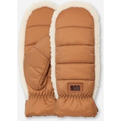 Fäustlinge aus UGG®fluff für Kinder in Brown, Größe 4/6 YRS, Nylon Fäustlinge aus UGG®fluff für Kinder in Brown, Größe 4/6 YRS, Nylon