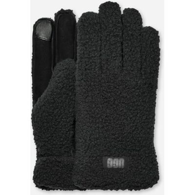 Handschuhe aus UGG®fluff für Herren in Black, Größe L, Fleece Handschuhe aus UGG®fluff für Herren in Black, Größe L, Fleece