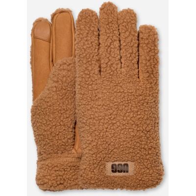 Handschuhe aus UGG®fluff für Herren in Brown, Größe XL, Fleece Handschuhe aus UGG®fluff für Herren in Brown, Größe XL, Fleece