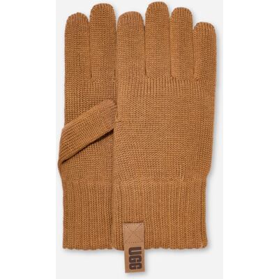 UGG® Leichte Handschuhe für Herren in Brown, Größe O/S, Strick/Recycelte Materialien UGG® Leichte Handschuhe für Herren in Brown, Größe O/S, Strick/Recycelte Materialien