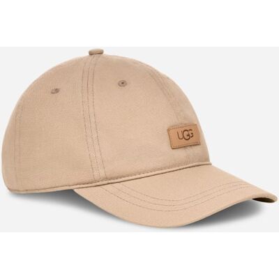 Kappe mit UGG® Logo für Herren in Beige, Größe O/S, Textil Kappe mit UGG® Logo für Herren in Beige, Größe O/S, Textil