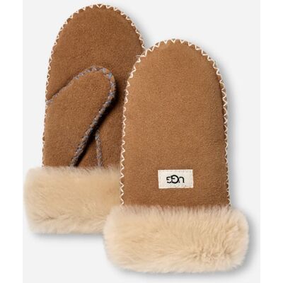 UGG® Fäustlinge aus Lammfell für Kinder UGG® EU in Brown, Größe 2/4 YRS, Schaffell UGG® Fäustlinge aus Lammfell für Kinder UGG® EU in Brown, Größe 2/4 YRS, Schaffell