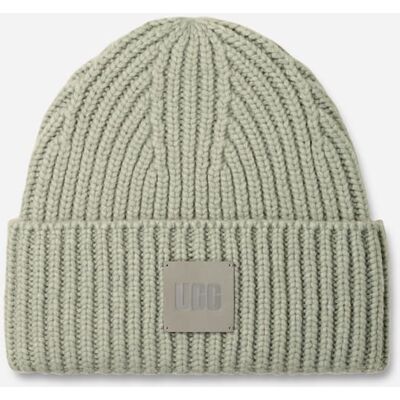 UGG® Chunky Rib ütze für Damen in Grey Mist, Größe O/S, Acrylmischung UGG® Chunky Rib ütze für Damen in Grey Mist, Größe O/S, Acrylmischung