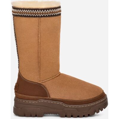 UGG® Classic Tall TrailGazer Boot für Damen in Brown, Größe 37, Leder/Wildleder UGG® Classic Tall TrailGazer Boot für Damen in Brown, Größe 37, Leder/Wildleder