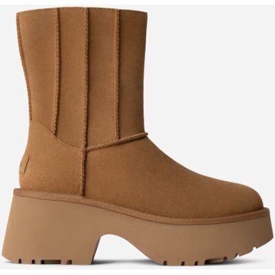 UGG® Classic Twin Seam New Heights Boot für Damen in Brown, Größe 39, Wildleder UGG® Classic Twin Seam New Heights Boot für Damen in Brown, Größe 39, Wildleder