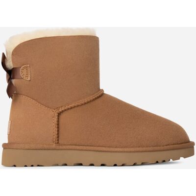 UGG® Mini Bailey Bow II für Damen UGG® EU in Brown, Größe 40, Schaffell UGG® Mini Bailey Bow II für Damen UGG® EU in Brown, Größe 40, Schaffell