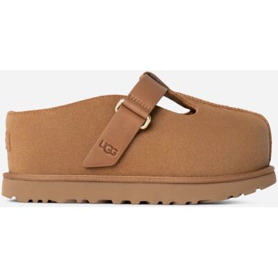 UGG® Goldenstar Hi Clog für Damen in Brown, Größe 39.5, Wildleder UGG® Goldenstar Hi Clog für Damen in Brown, Größe 39.5, Wildleder