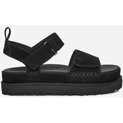 UGG® Goldenstar Sandale für Damen UGG® EU in Black, Größe 38.5, Wildleder UGG® Goldenstar Sandale für Damen UGG® EU in Black, Größe 38.5, Wildleder