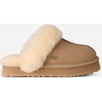 UGG® Disquette für Kinder UGG® EU in Beige, Größe 35, Wildleder UGG® Disquette für Kinder UGG® EU in Beige, Größe 35, Wildleder