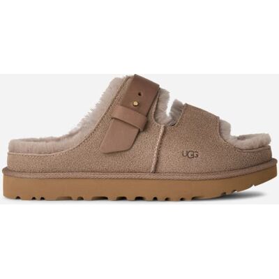 UGG® Greenport Slide mit Riemen für Damen in Brown, Größe 37 UGG® Greenport Slide mit Riemen für Damen in Brown, Größe 37