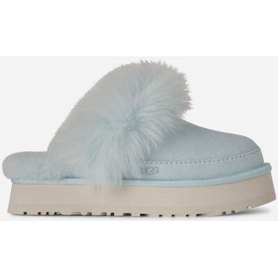 UGG® Disquette Chalet Slipper für Damen in Reef Blue, Größe 37, Wildleder UGG® Disquette Chalet Slipper für Damen in Reef Blue, Größe 37, Wildleder
