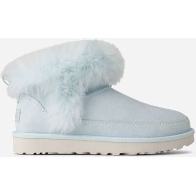 UGG® Classic Ultra Mini Chalet Boot für Damen in Reef Blue, Größe 38, Wildleder UGG® Classic Ultra Mini Chalet Boot für Damen in Reef Blue, Größe 38, Wildleder