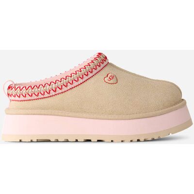 UGG® Tazz Love ’26 für Damen in Sea Salt/Rosetta, Größe 42, Wildleder UGG® Tazz Love ’26 für Damen in Sea Salt/Rosetta, Größe 42, Wildleder