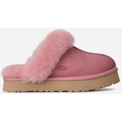 UGG® Disquette Slipper für Kinder in Horizon Pink, Größe 35, Wildleder UGG® Disquette Slipper für Kinder in Horizon Pink, Größe 35, Wildleder