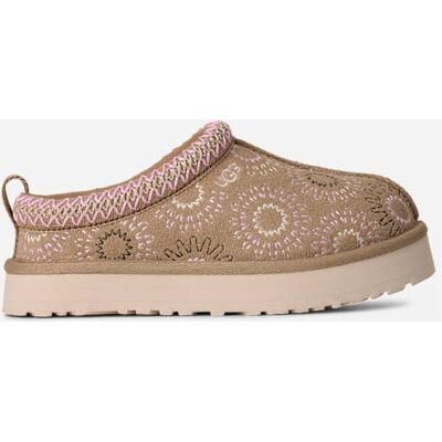 UGG® Tazz Sun Stitch für Kinder in Brown, Größe 35, Wildleder UGG® Tazz Sun Stitch für Kinder in Brown, Größe 35, Wildleder