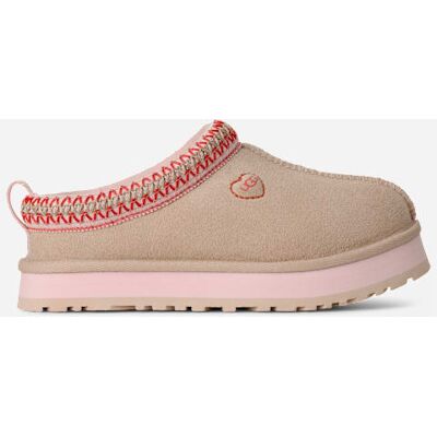 UGG® Tazz Love ’26 für Kinder in Sea Salt/Rosetta, Größe 32.5, Wildleder UGG® Tazz Love ’26 für Kinder in Sea Salt/Rosetta, Größe 32.5, Wildleder