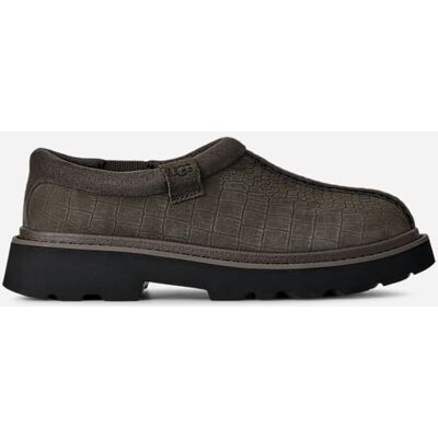 UGG® Tasman Lug Embossed für Herren in Dense Smoke, Größe 41, Nubukleder UGG® Tasman Lug Embossed für Herren in Dense Smoke, Größe 41, Nubukleder