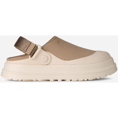 UGG® GoldenGlow Canvas-Clog für Damen in Brown, Größe 42 UGG® GoldenGlow Canvas-Clog für Damen in Brown, Größe 42