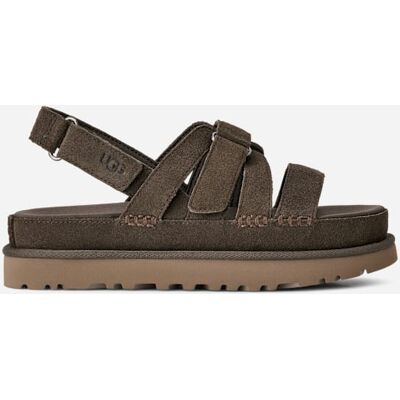 UGG® Goldenstar Gleam Sandale für Damen in Dense Smoke, Größe 39, Wildleder UGG® Goldenstar Gleam Sandale für Damen in Dense Smoke, Größe 39, Wildleder