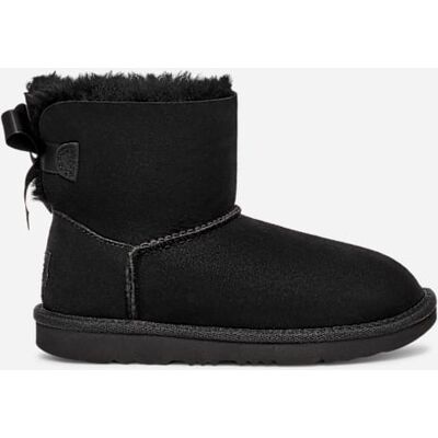 UGG® Mini Bailey Bow II Boot für Kinder UGG® EU in Black, Größe 35, Twinface UGG® Mini Bailey Bow II Boot für Kinder UGG® EU in Black, Größe 35, Twinface
