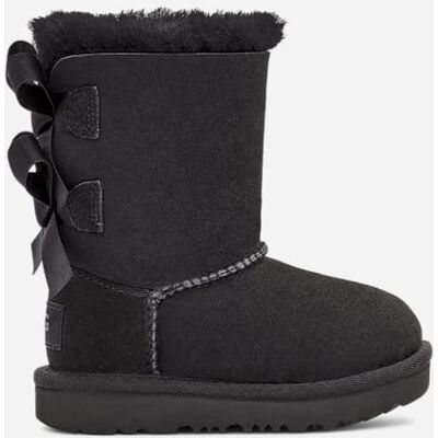 UGG® Bailey Bow II Boot für Kinder UGG® EU in Black, Größe 27.5, Twinface UGG® Bailey Bow II Boot für Kinder UGG® EU in Black, Größe 27.5, Twinface